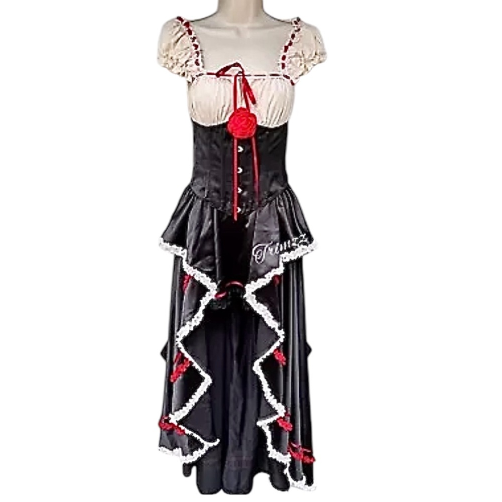 Costume Size‎ Small ……Wild West themed Long Dress.  New……Trickz N Treatz